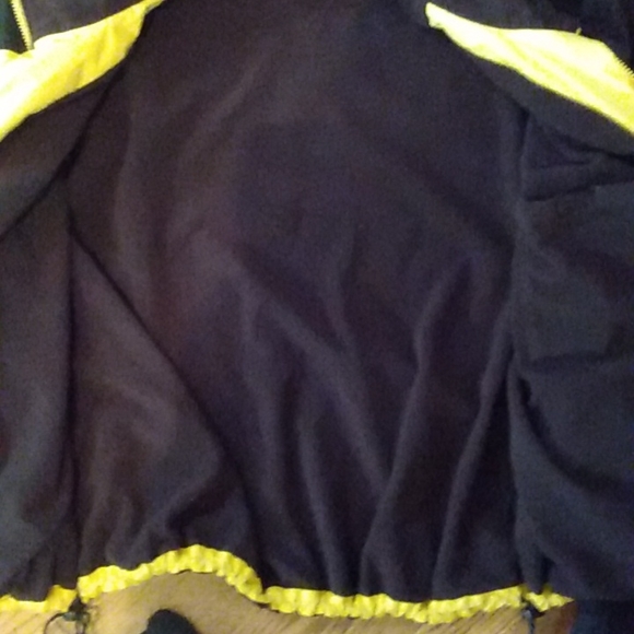 Tommy Hilfiger Yellow Black🔥 "Fleece lined" Jacket XXL - Picture 4 of 6